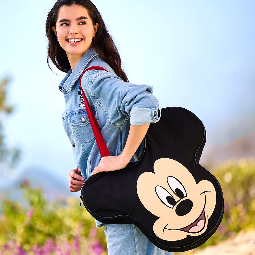 Mickey Mouse Big Face Canvas Tote