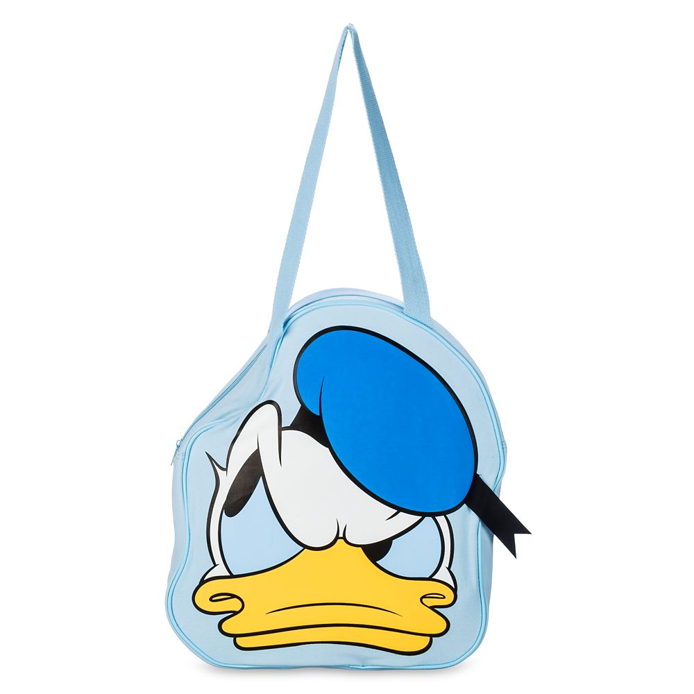 Donald Duck Big Face Canvas Tote Official shopDisney