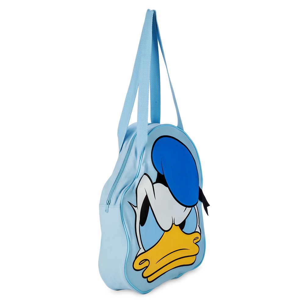 Donald Duck Big Face Canvas Tote