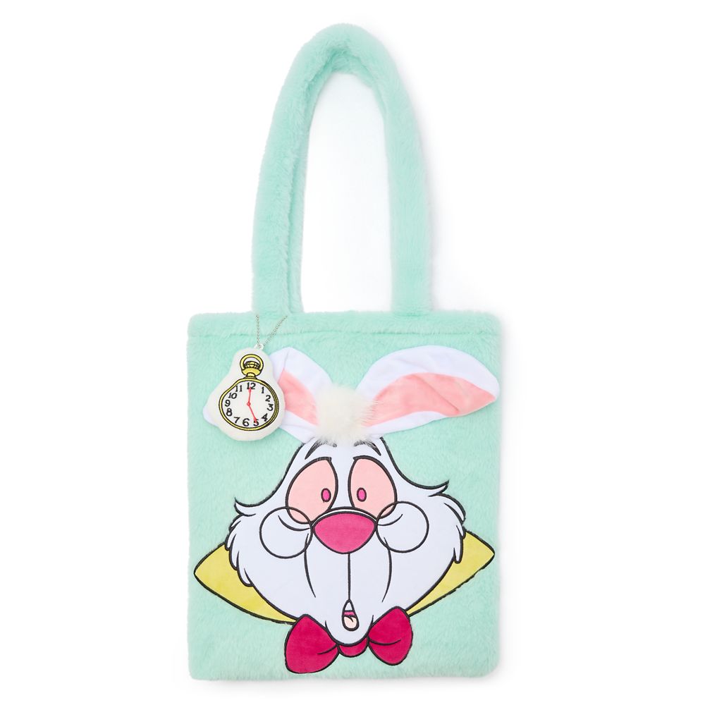 White Rabbit Plush Tote  Alice in Wonderland Official shopDisney