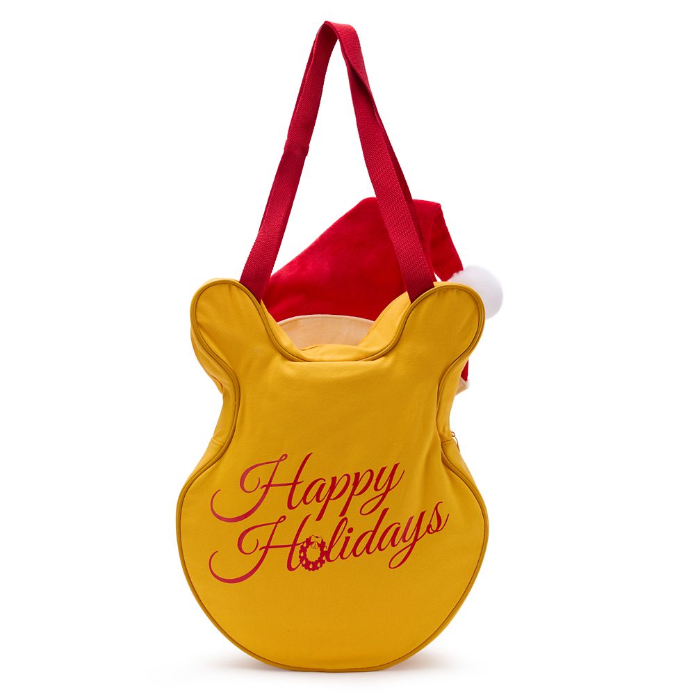 Winnie the Pooh Holiday Canvas Tote