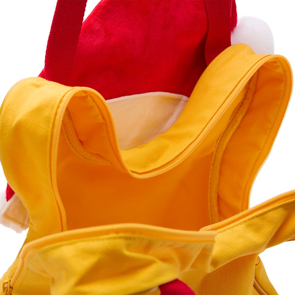 Winnie the Pooh Big Face Holiday Canvas Tote