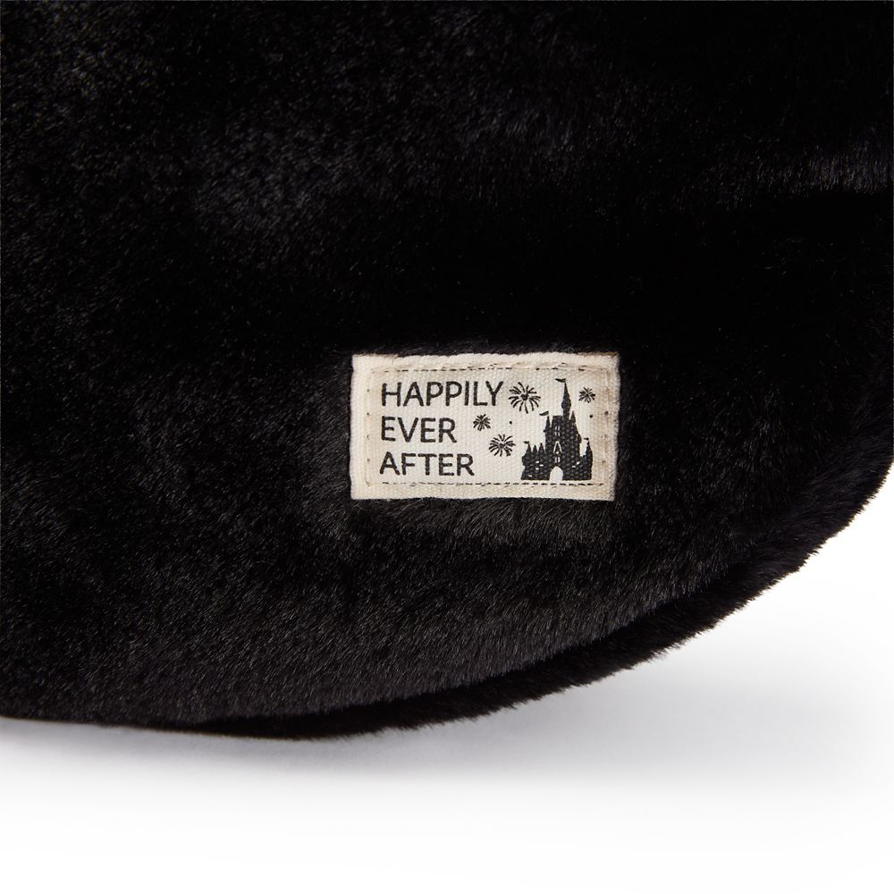 Mickey Mouse Icon Plush Crossbody Bag &ndash; Black
