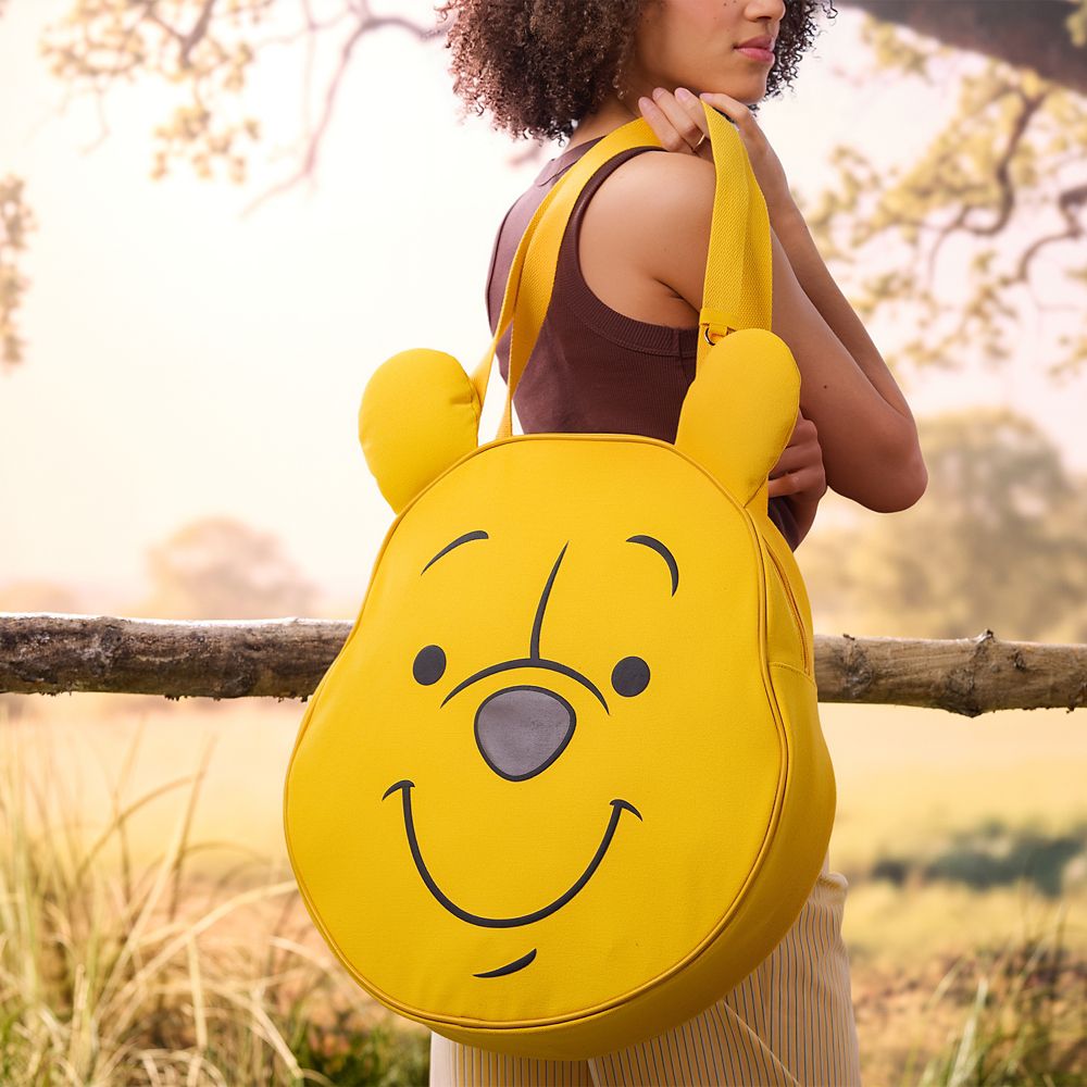 Winnie the Pooh Big Face Canvas Tote