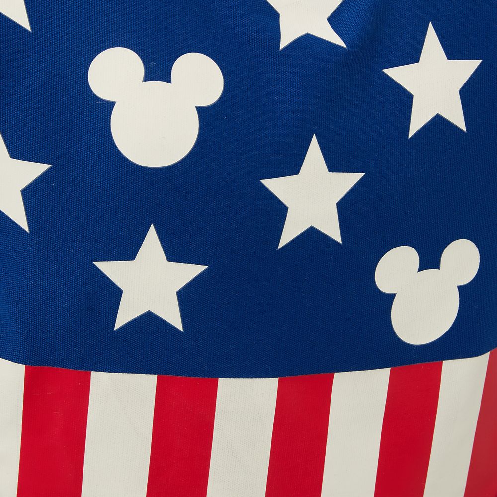 Mickey Mouse Icon Americana Canvas Tote