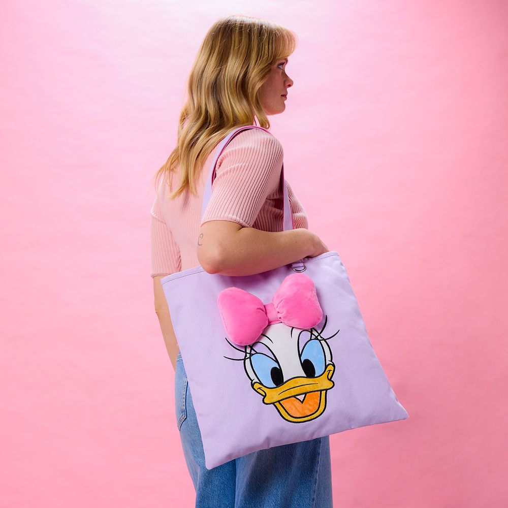 Daisy Duck Canvas Tote Bag