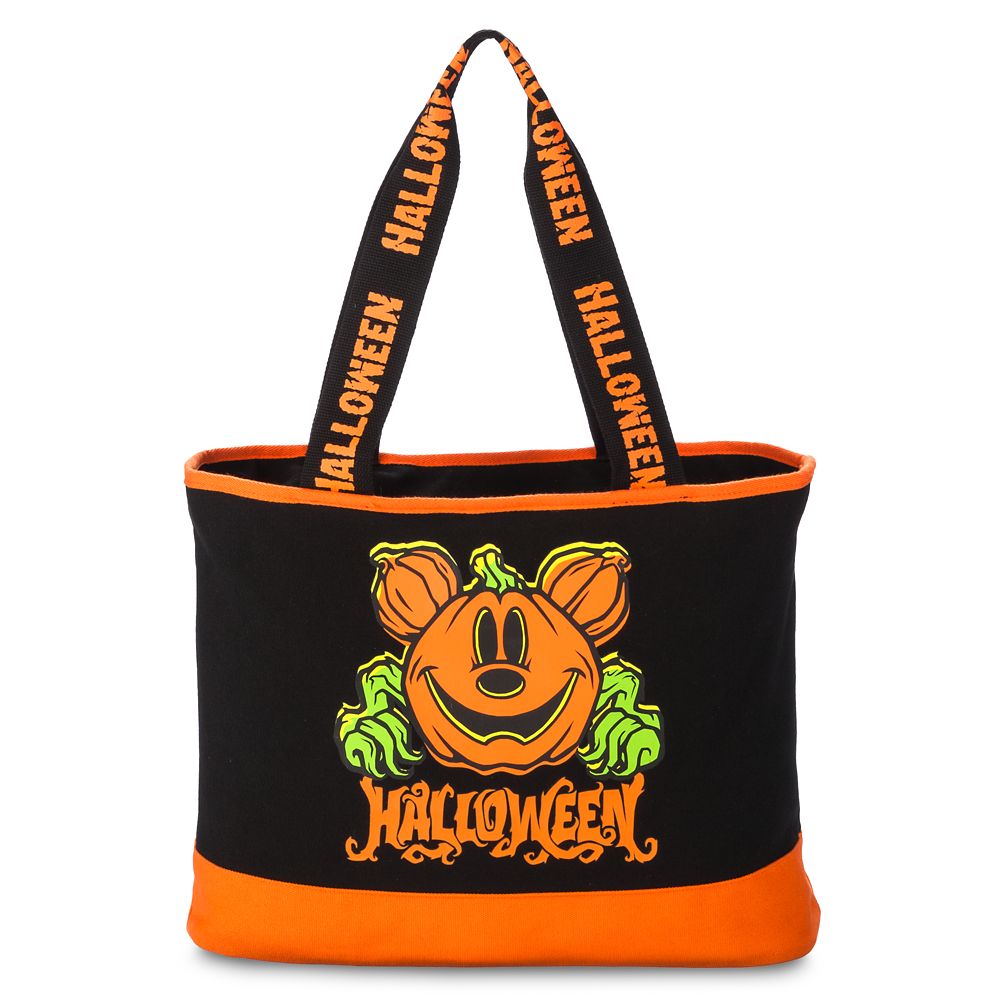 Mickey Mouse Halloween Glow-in-the-Dark Tote Bag