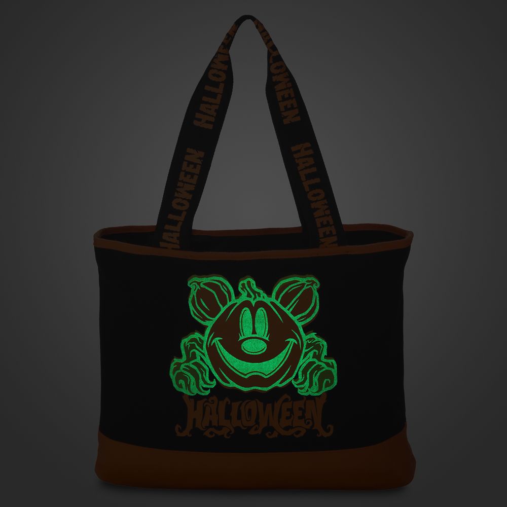 Mickey Mouse Halloween Glow-in-the-Dark Tote Bag