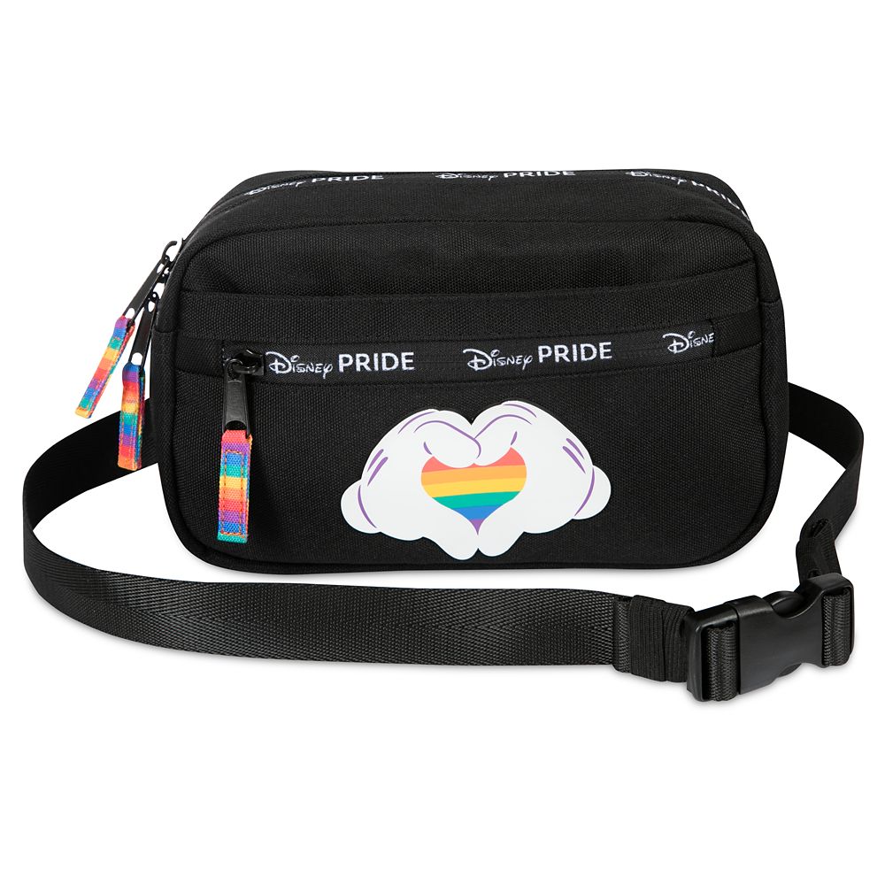 Mickey Mouse Heart Hands Hip Pack Disney Pride Collection