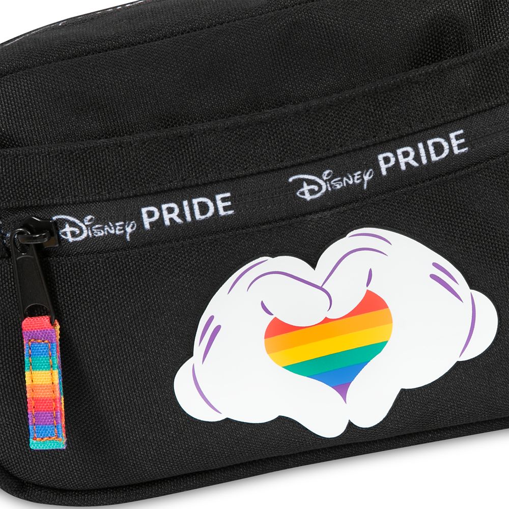 Mickey Mouse Heart Hands Hip Pack - Disney Pride Collection
