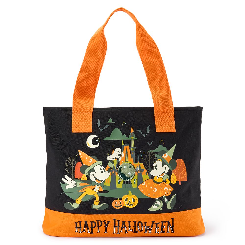 Mickey Mouse and Friends Halloween Canvas Tote Bag Official shopDisney