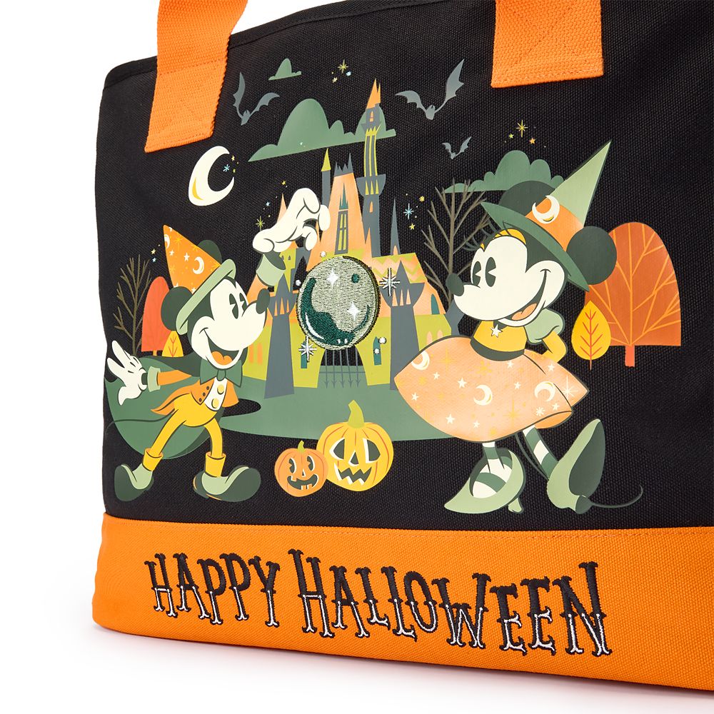 Mickey Mouse and Friends Halloween Canvas Tote Bag