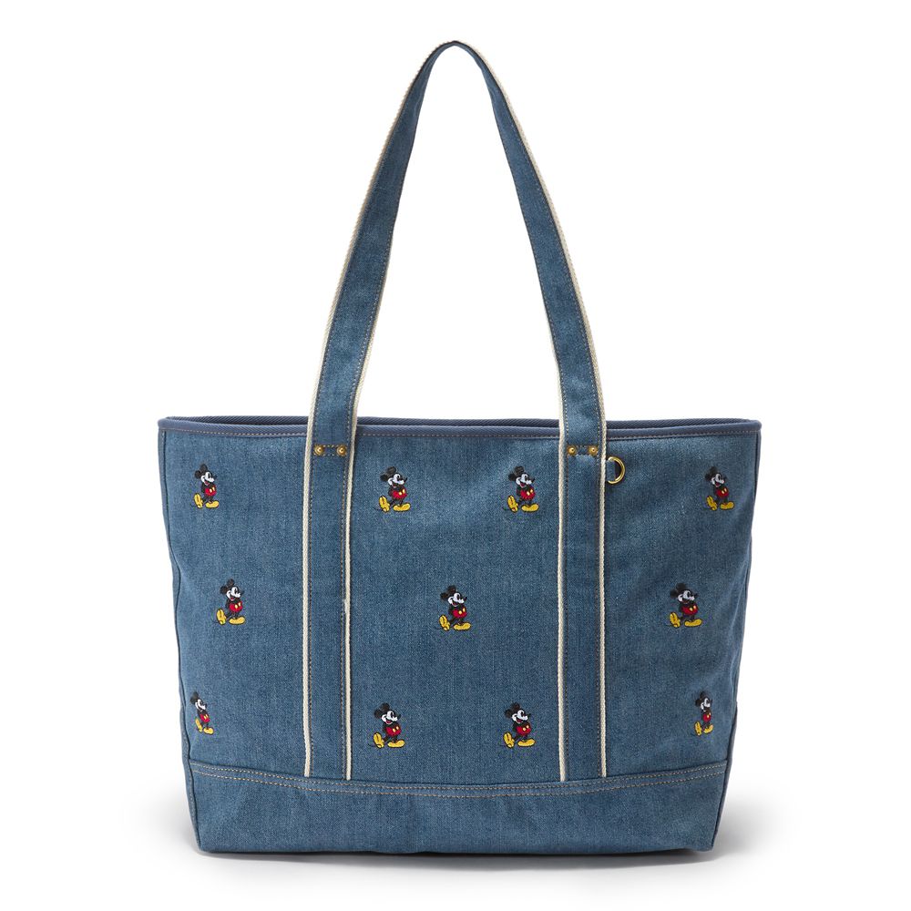 Mickey Mouse Denim Tote Bag