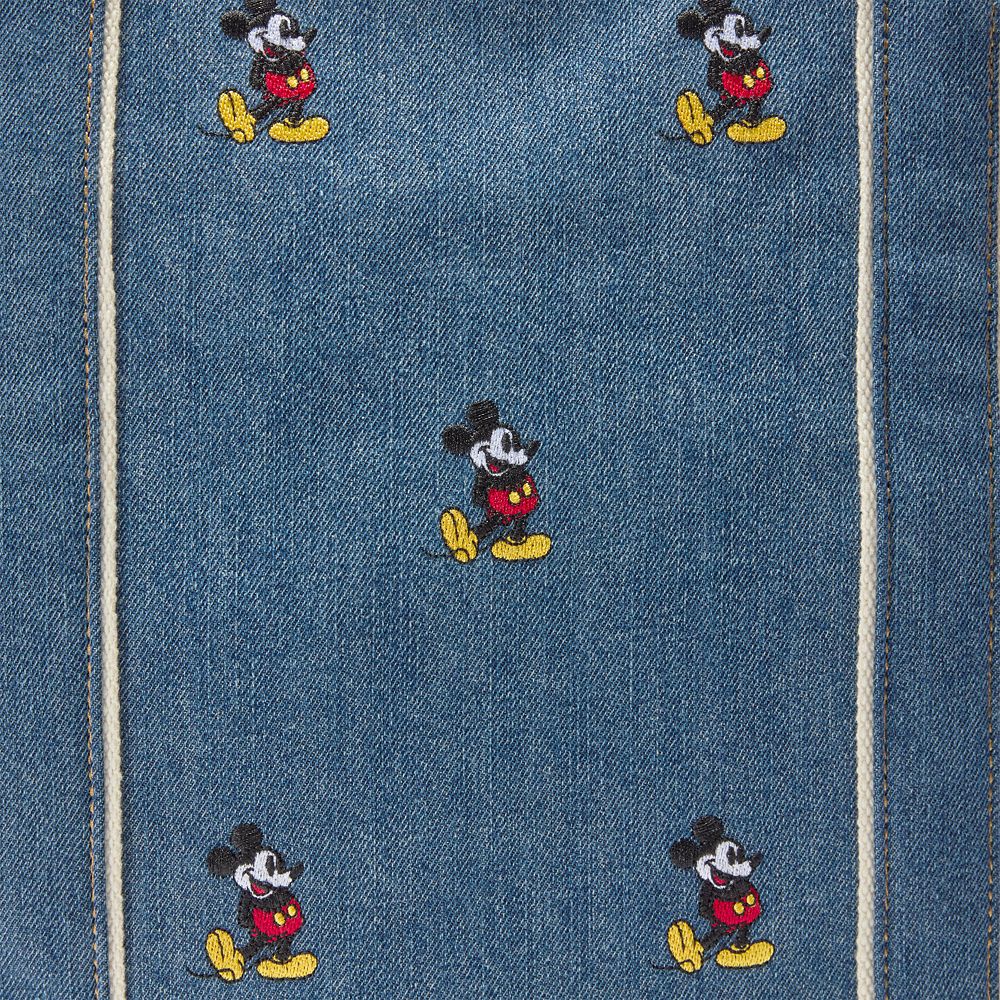 Mickey Mouse Denim Tote Bag