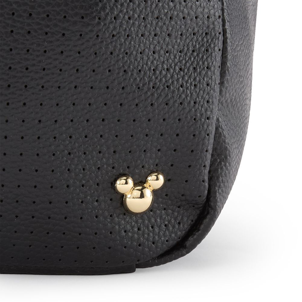 Mickey Mouse Icon Simulated Leather Flair Backpack