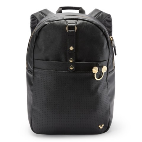 Disney Mickey Mouse Icon Simulated Leather Flair Backpack