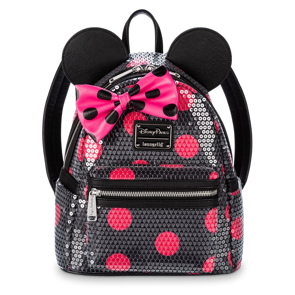 Loungefly selling polka-dot valentines day backpack faux leather ♥️