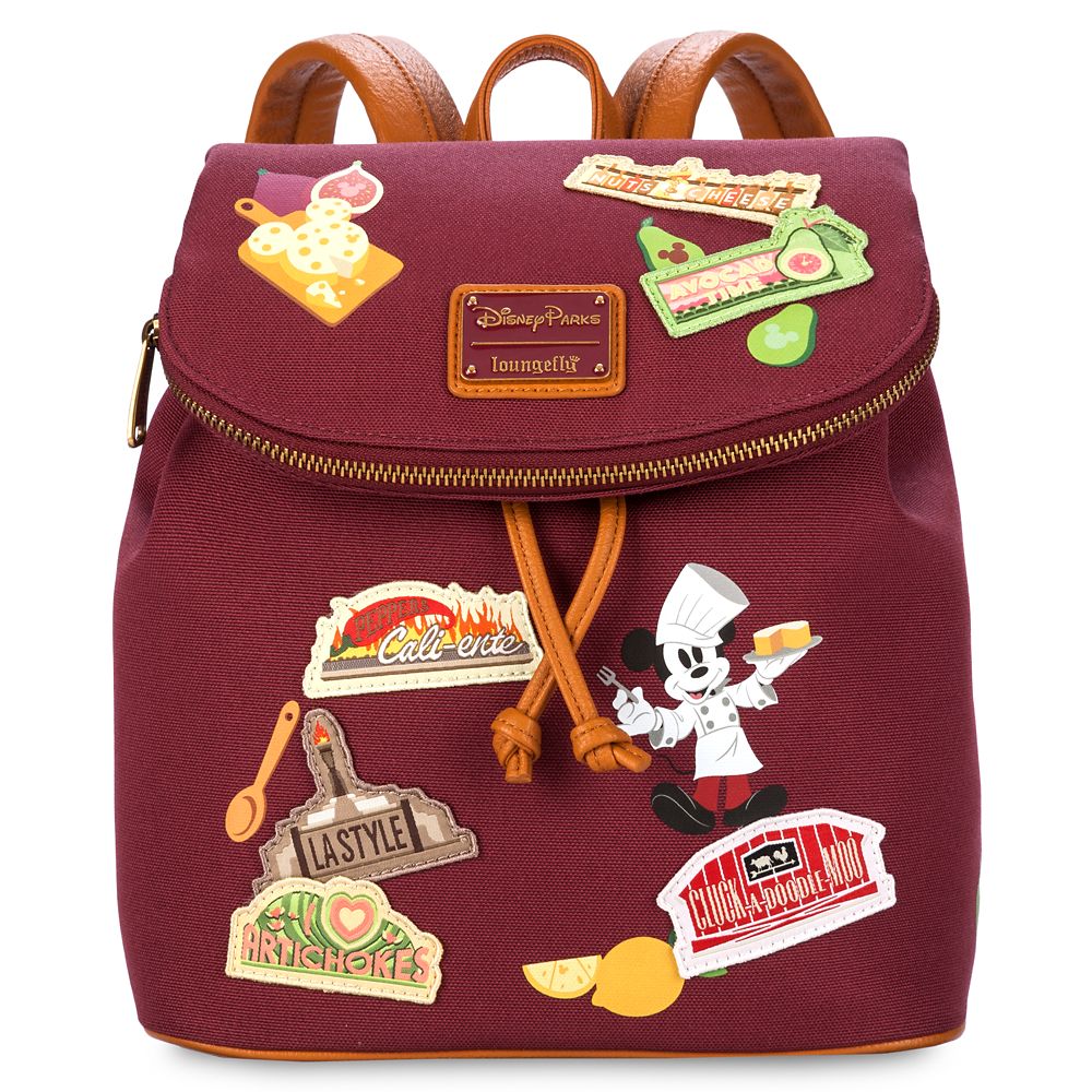 Mickey Mouse Loungefly Backpack Disney California Adventure Food