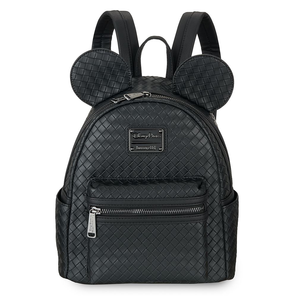 Loungefly Mickey Mouse Woven 2024 Loungefly Mini Backpack