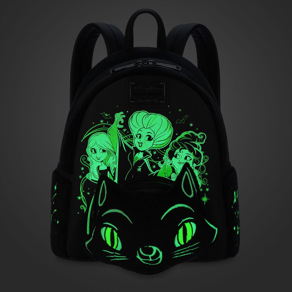 Hocus Pocus Glow-in-the-Dark Loungefly Mini Backpack
