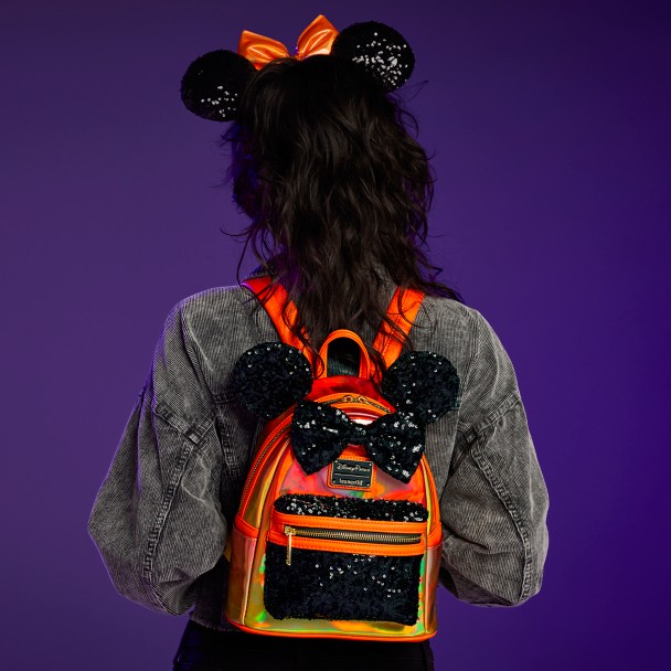 Minnie Mouse Sequin Loungefly Mini Backpack | Disney Store Minnie Mouse Sequin Loungefly Mini Backpack | Disney Store