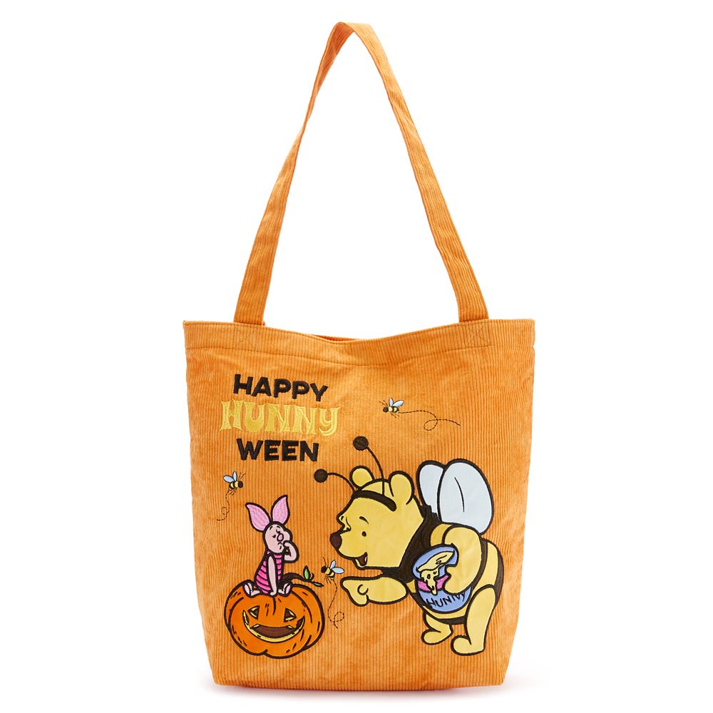 Winnie the Pooh and Piglet Happy Hunny Ween Tote Bag Official shopDisney