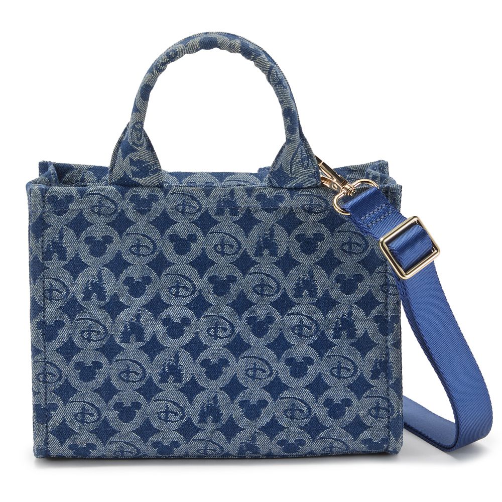 Mickey Mouse Icon Mini Denim Tote Bag