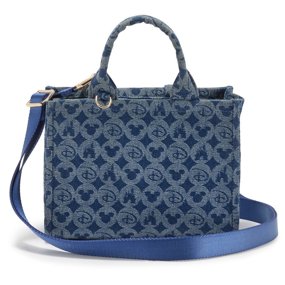 Mickey Mouse Icon Mini Denim Tote Bag
