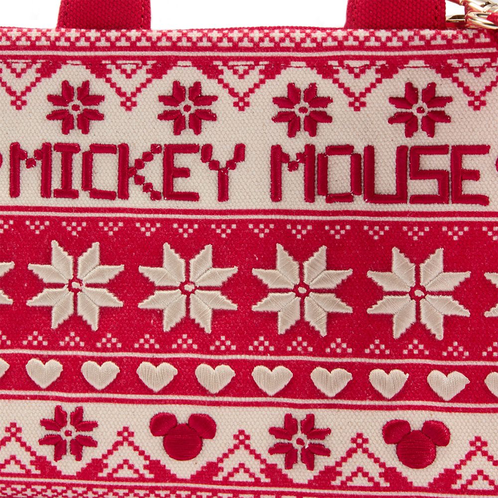 Mickey Mouse Icon Fair Isle Mini Tote Bag &ndash; Once Upon a Bag