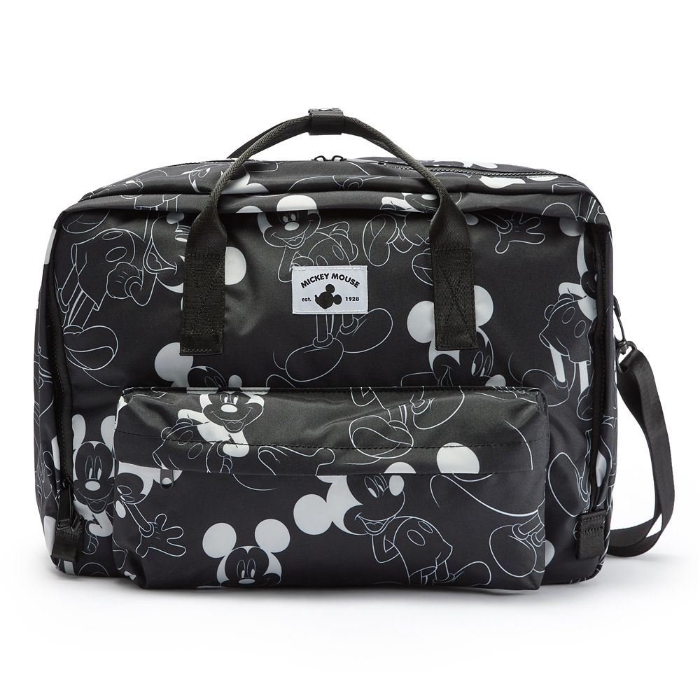 Mikey Mouse Black & White Duffle Bag