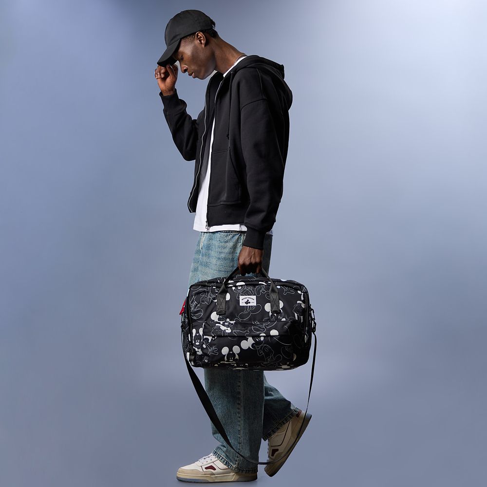 Mikey Mouse Black & White Duffle Bag