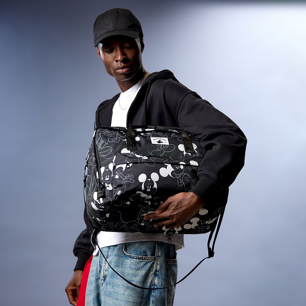 Mikey Mouse Black & White Duffle Bag