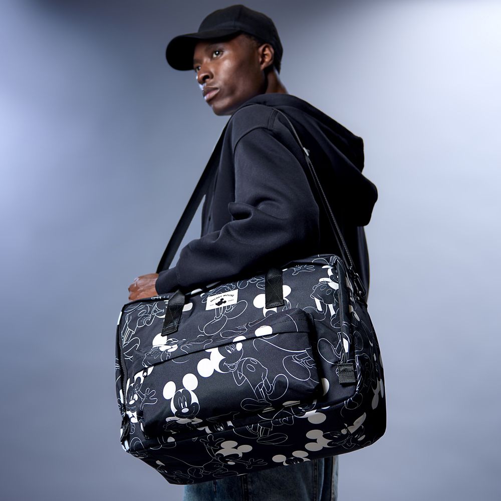 Mikey Mouse Black & White Duffle Bag