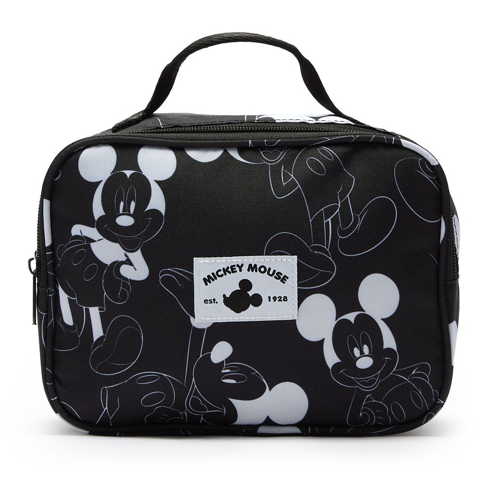 Mickey Mouse Black & White Toiletry Bag