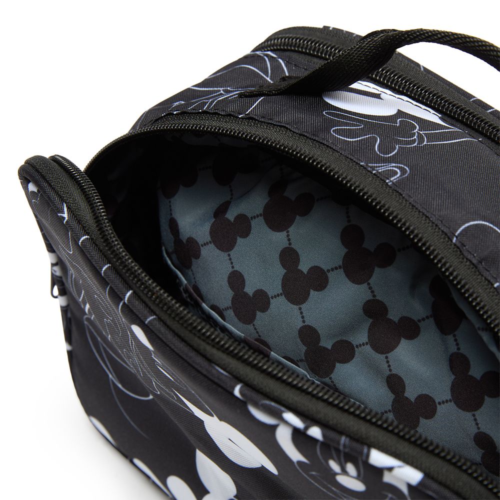 Mickey Mouse Black & White Toiletry Bag
