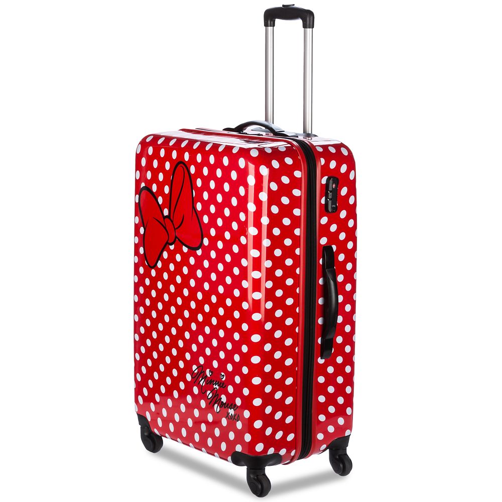 Minnie Mouse Polka Dot Rolling Luggage &ndash; 28''