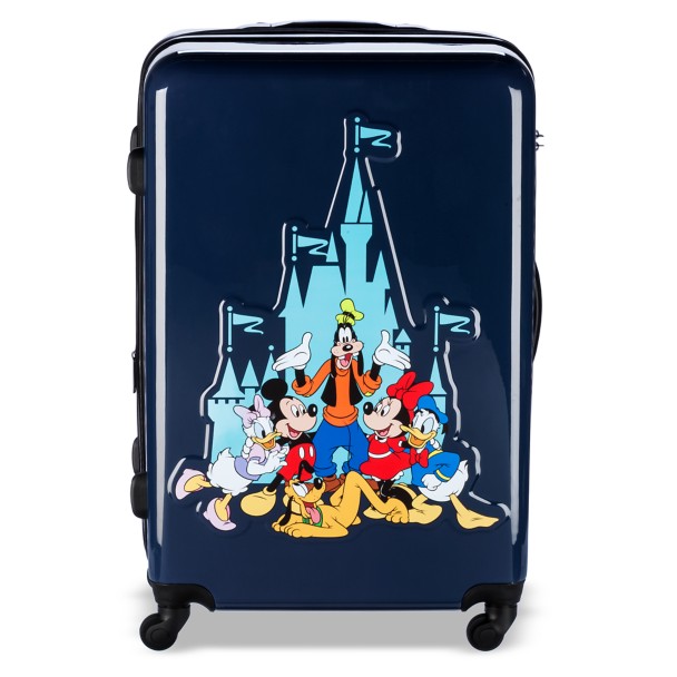 Mickey Mouse and Friends Rolling Luggage – Large 30'' Mickey Mouse and Friends Rolling Luggage – Large 30''