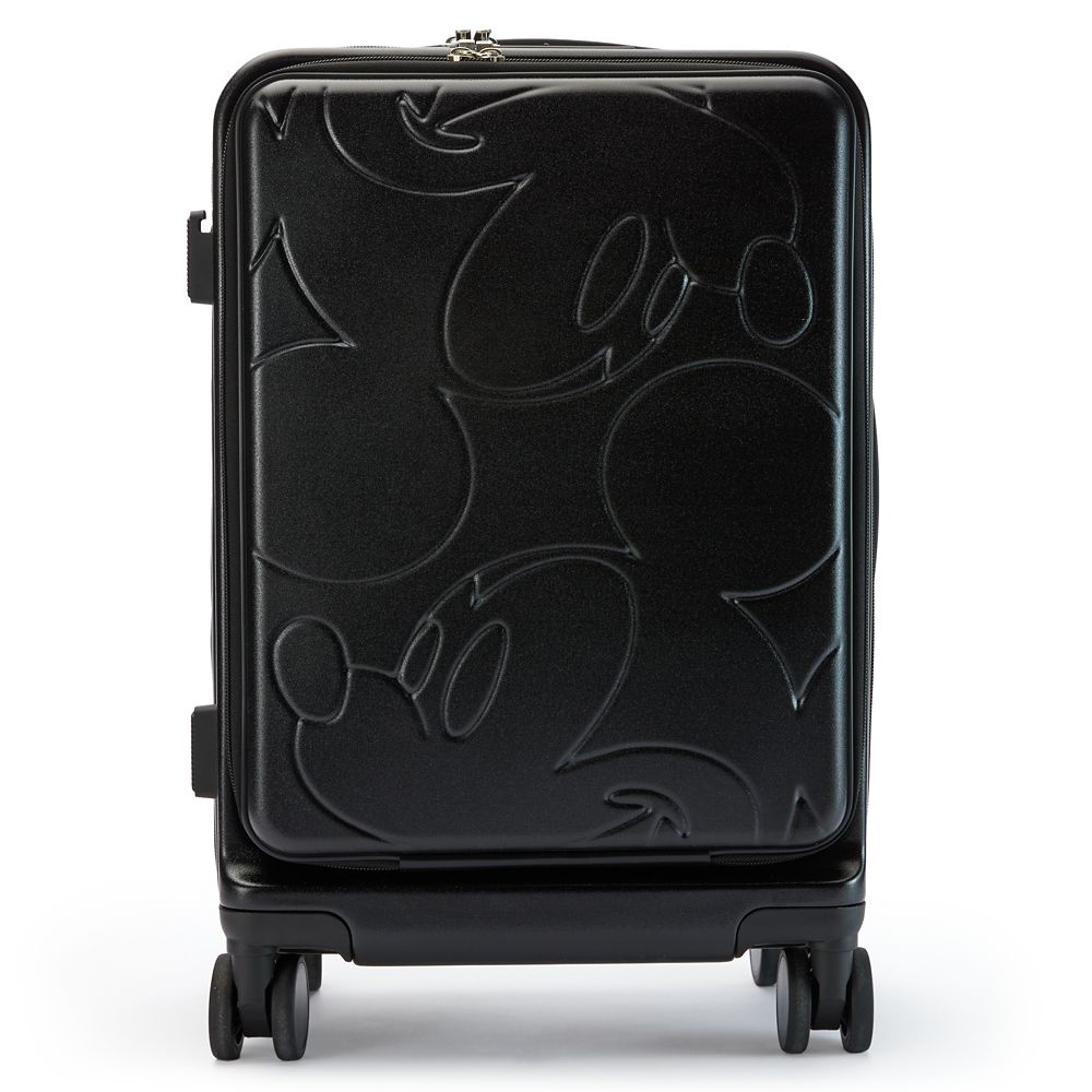 Mickey Mouse Rolling Luggage – Black – 21'' – Disney Store Japan