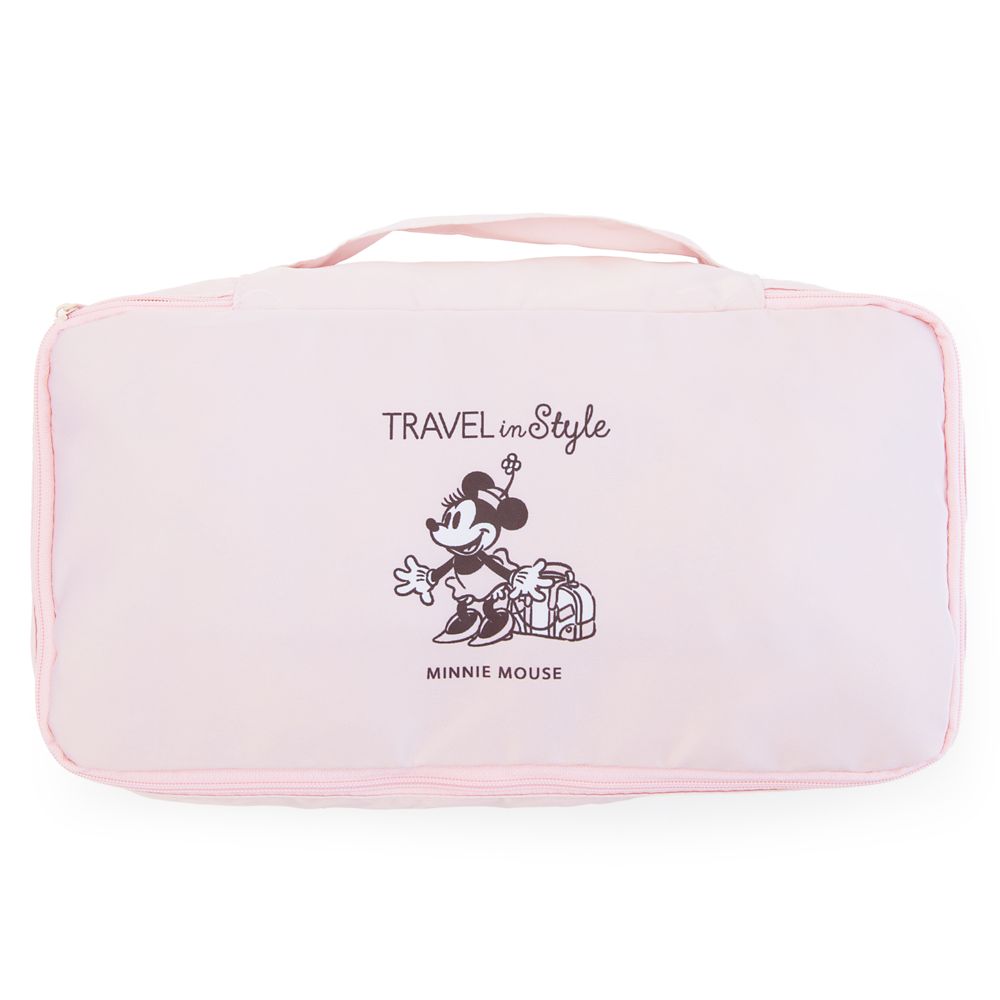 Minnie Mouse Travel Pouch Disney Store Japan