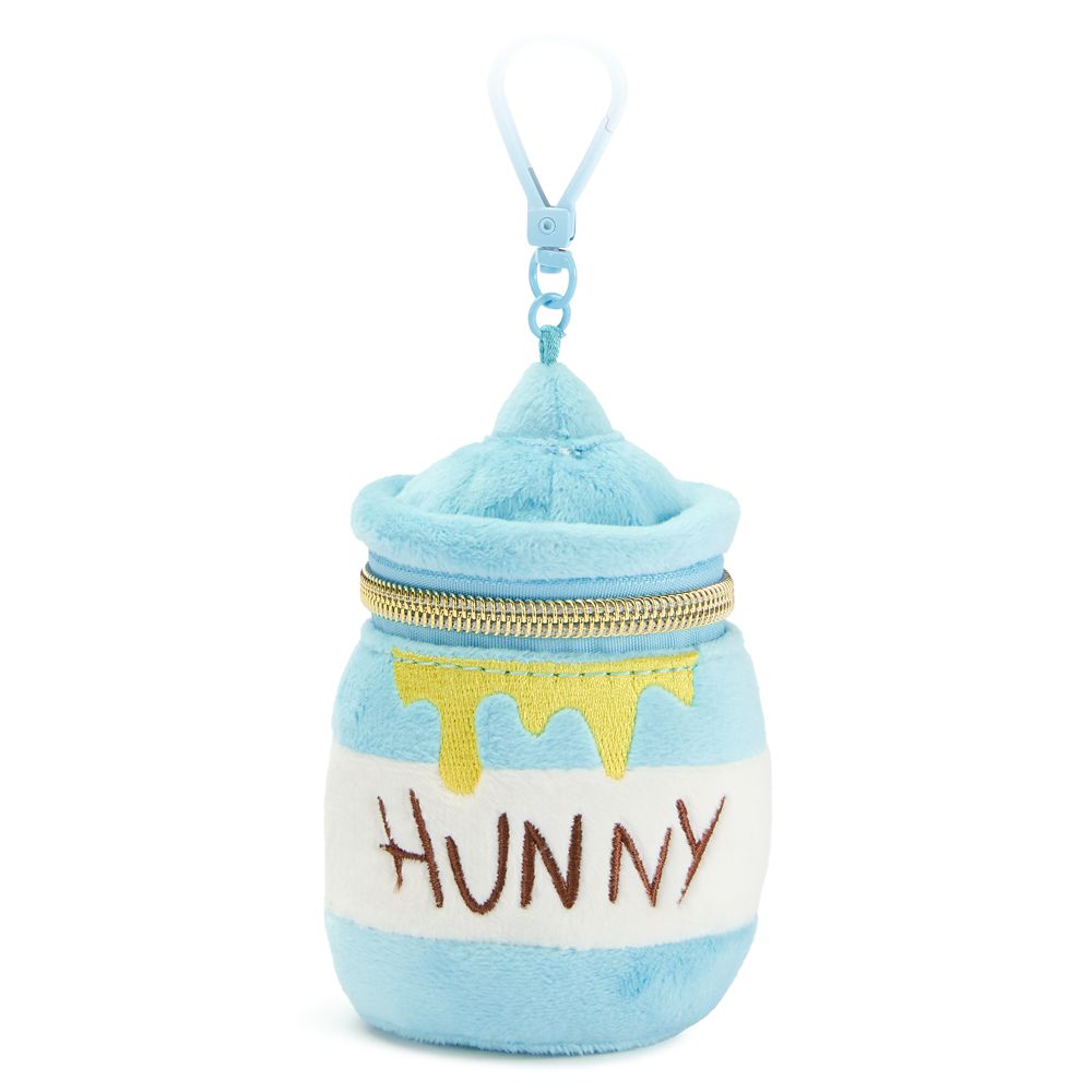 Winnie the Pooh Hunny Pot  Plush Coin Purse Bag Charm  Exclusive Official shopDisney