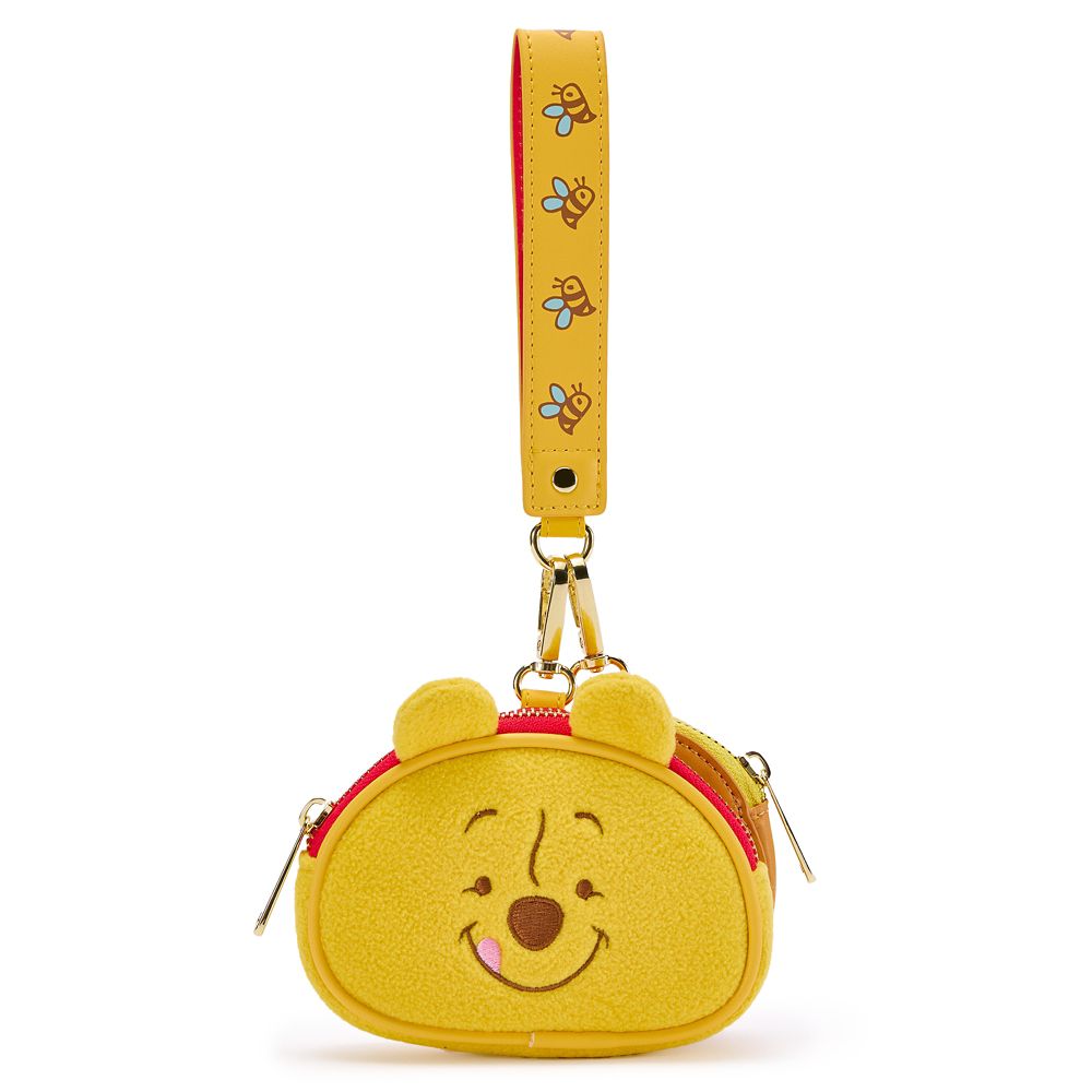 Winnie the Pooh Wristlet and Bag Charm Set