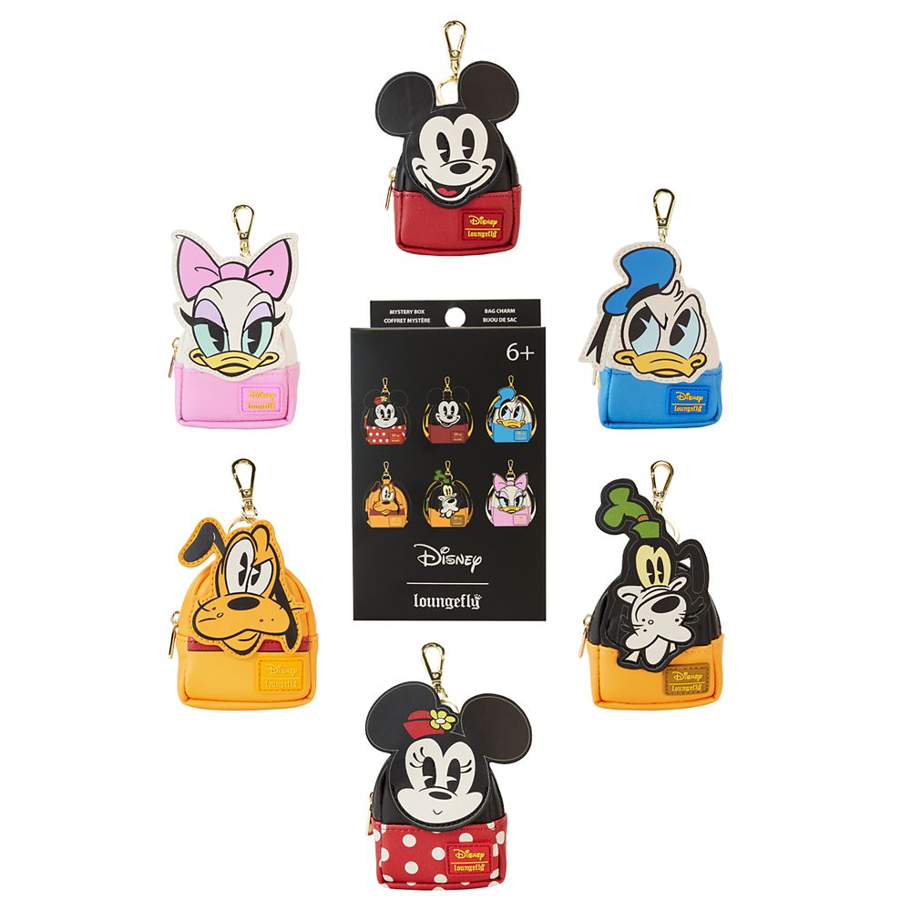 Mickey Mouse and Friends Loungefly Mini Backpack Mystery Bag Charms &ndash; 1-Pc.