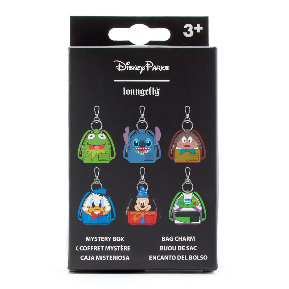Disney Parks Mystery Box Mini Backpack Bag Charm by Loungefly