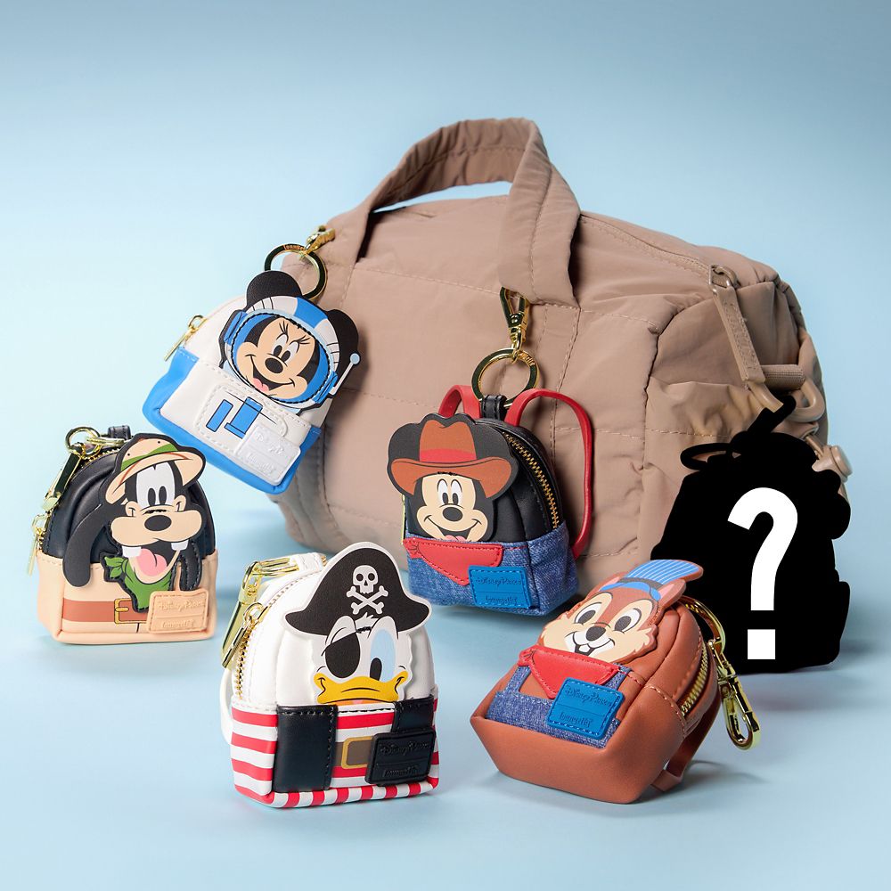 Mickey Mouse and Friends Attraction Costume Loungefly Mini Backpack Mystery Bag Charms &ndash; 1-Pc.