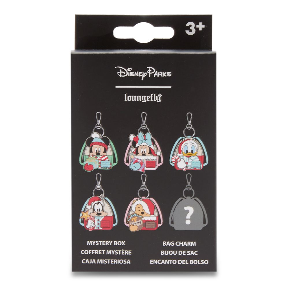 Mickey Mouse and Friends Holiday Loungefly Mini Backpack Mystery Bag Charms &ndash; 1-Pc.