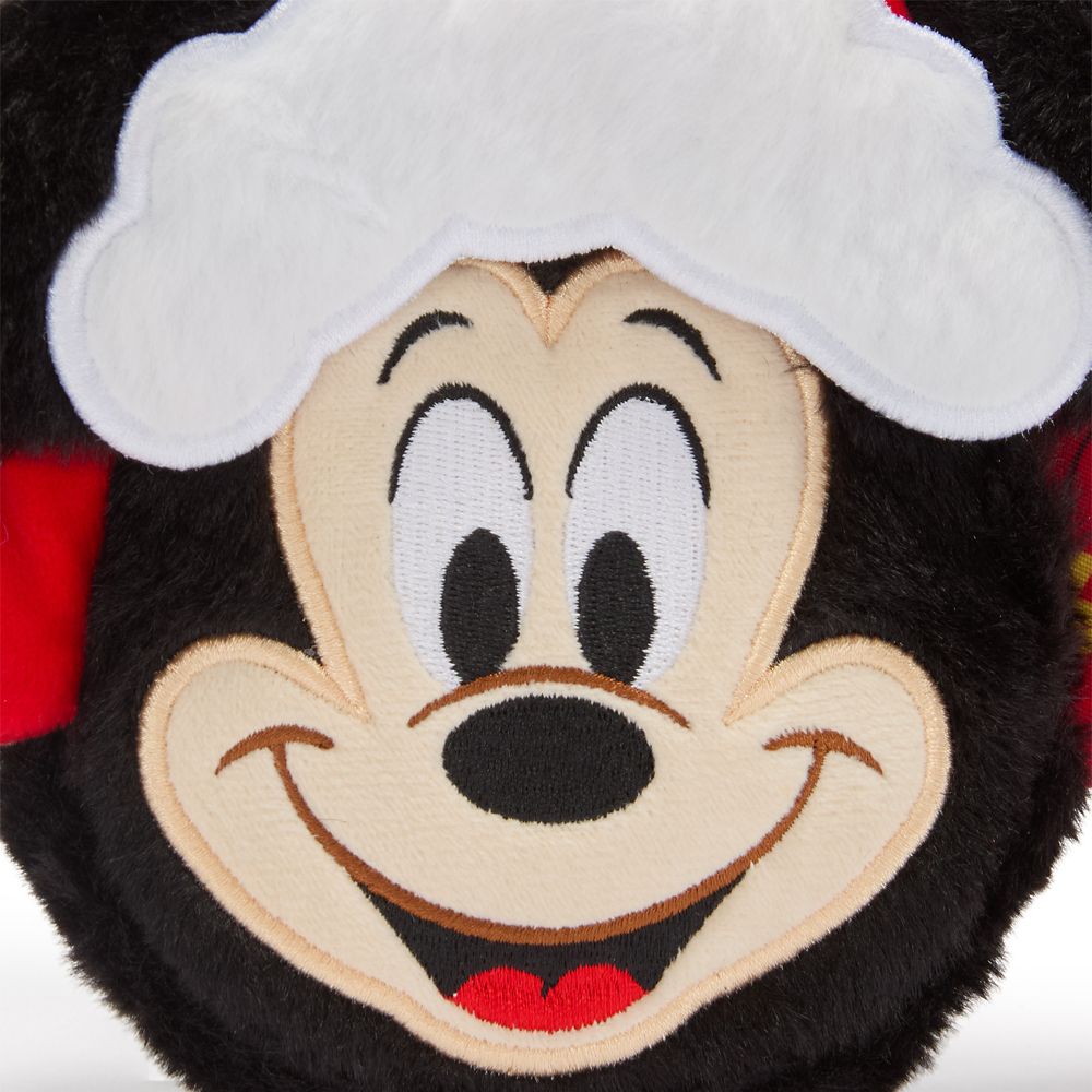 Santa Mickey Mouse and Friends Plush Wristlet Purse and Coin Purse Set