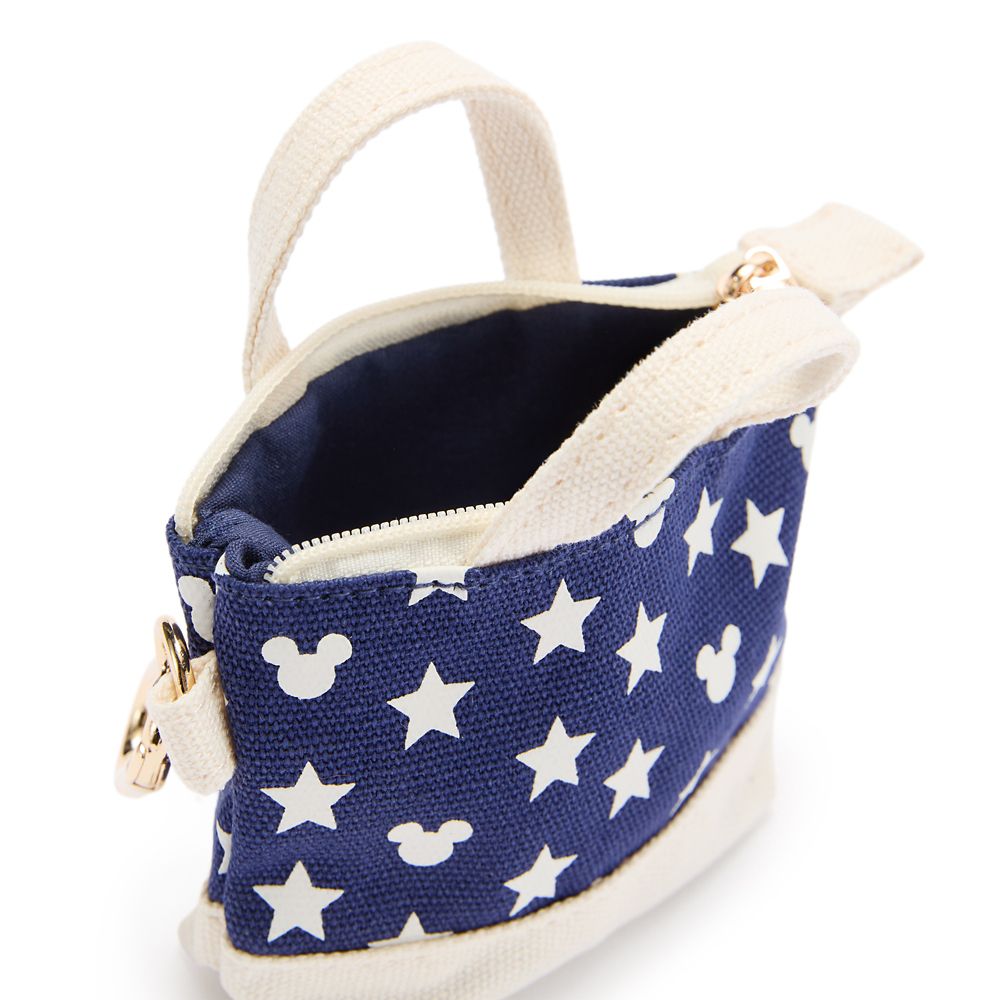 Mickey Mouse Icon Americana Micro Canvas Tote Bag Charm