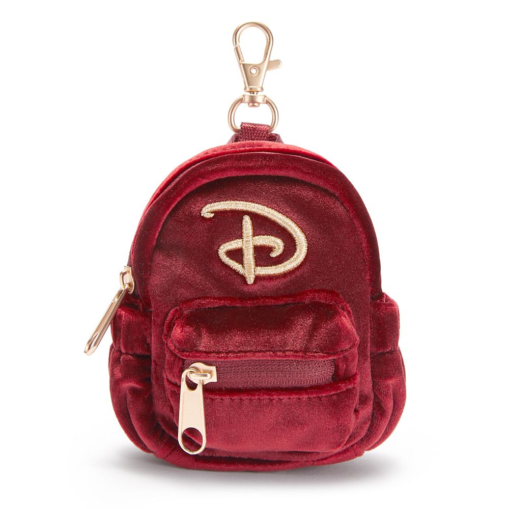 Disney Velvet Miniature Backpack Bag Charm