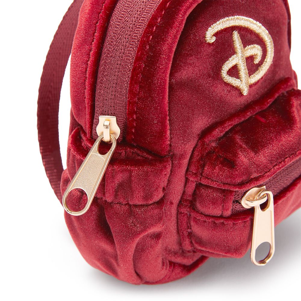 Disney Velvet Miniature Backpack Bag Charm