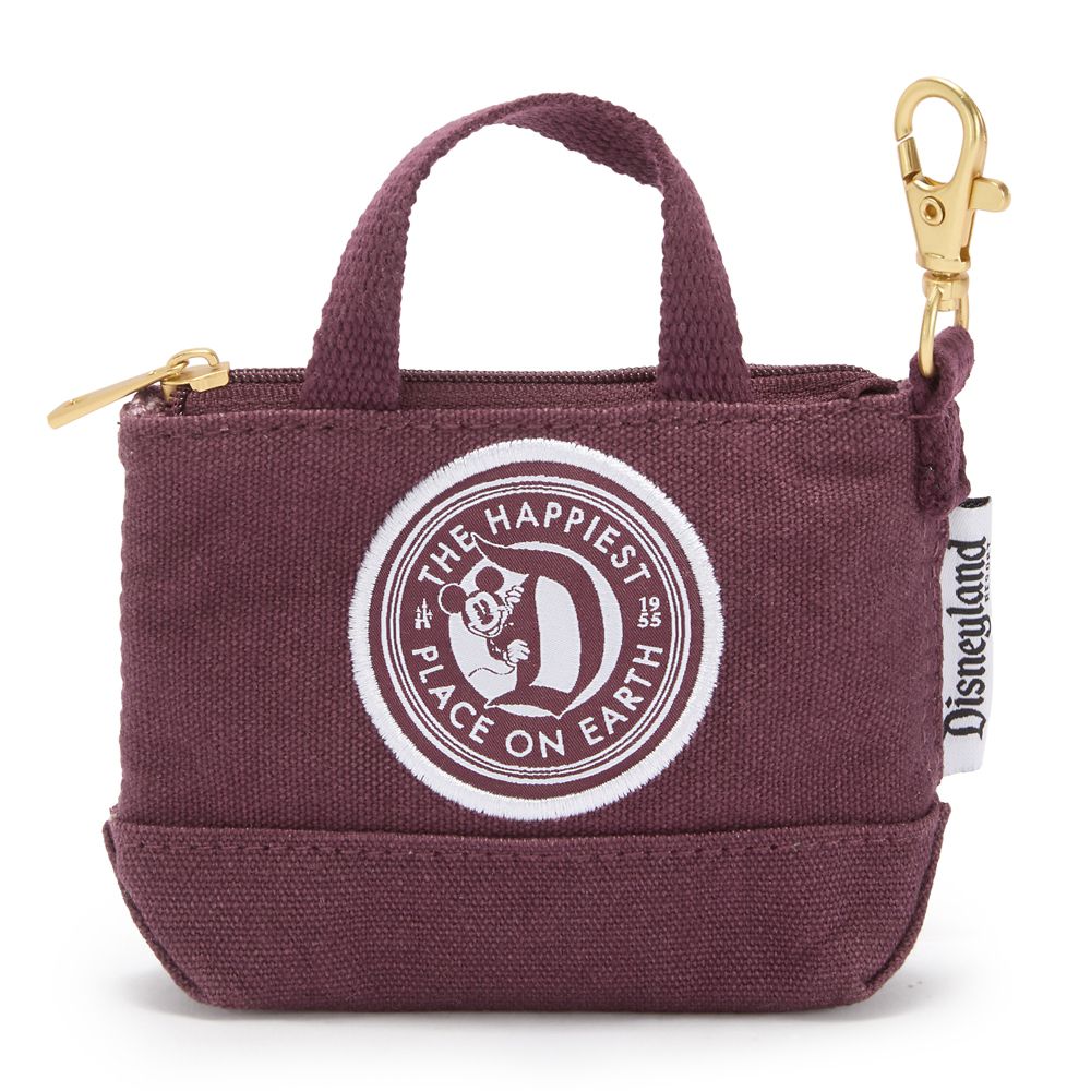 Mickey Mouse Canvas Micro Tote Bag Charm &ndash; Disneyland
